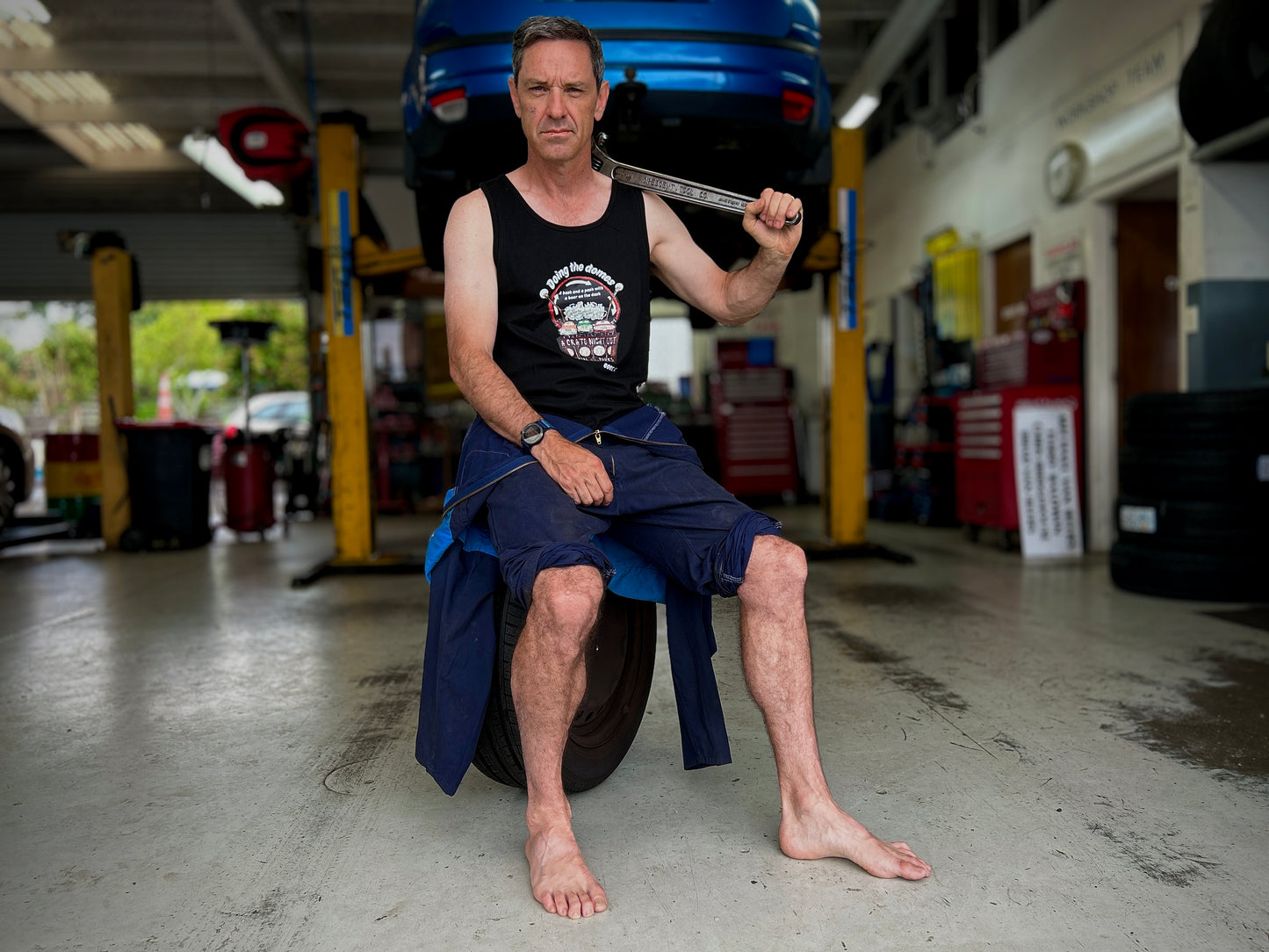 "Doing the Domes" Singlet