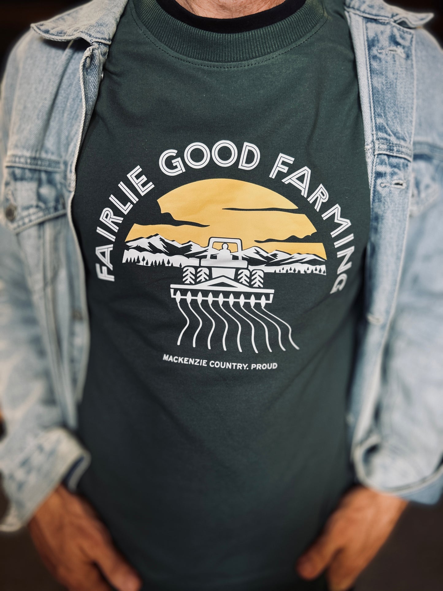 "Fairlie Good Farming" crew sweat